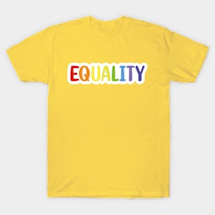 Equality Rainbow T-Shirt